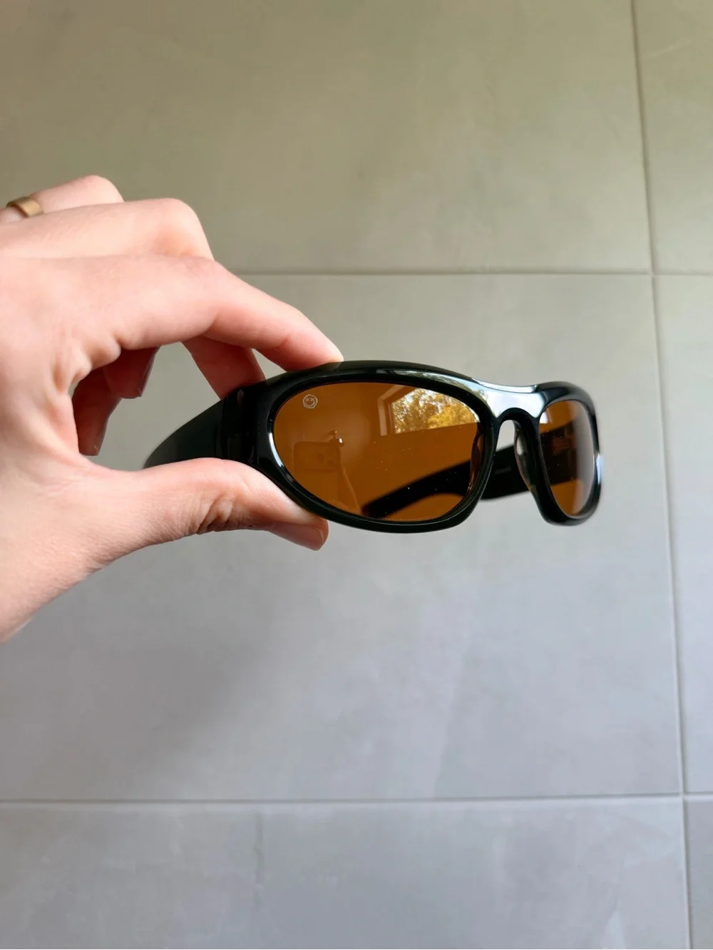 NEW FORK Eyewear Surge FK-16 Sunglasses Green Yellow 60-19-120